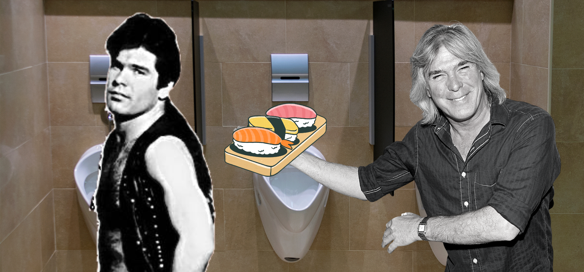 That story about AC/DC, The Angels, sushi and a urinal
