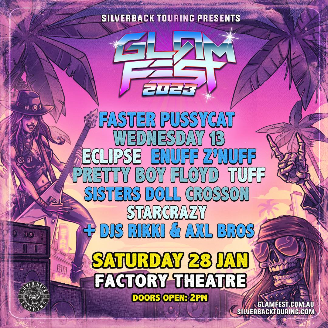 Gig Review: Glam Fest 2023, Sydney