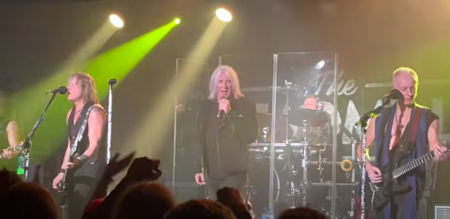 Watch Def Leppard play NWOBHM classic “Wasted” at a Sheffield club last Friday