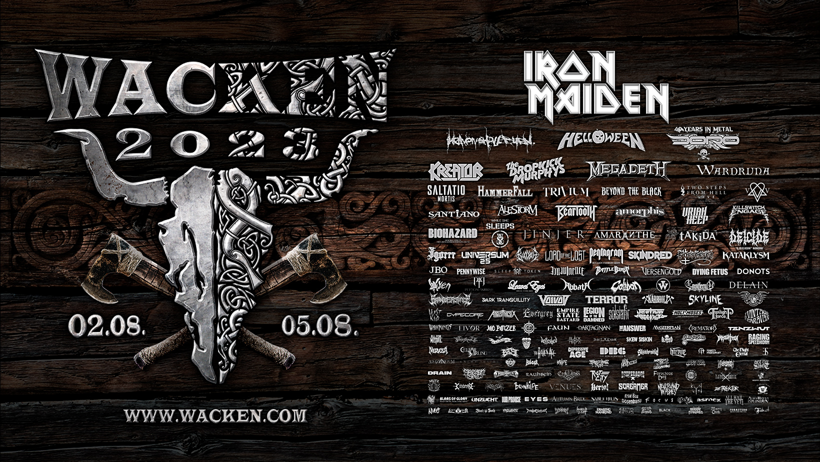 Wacken Open Air Closes the Gates to Further Visitors Due to Conditions