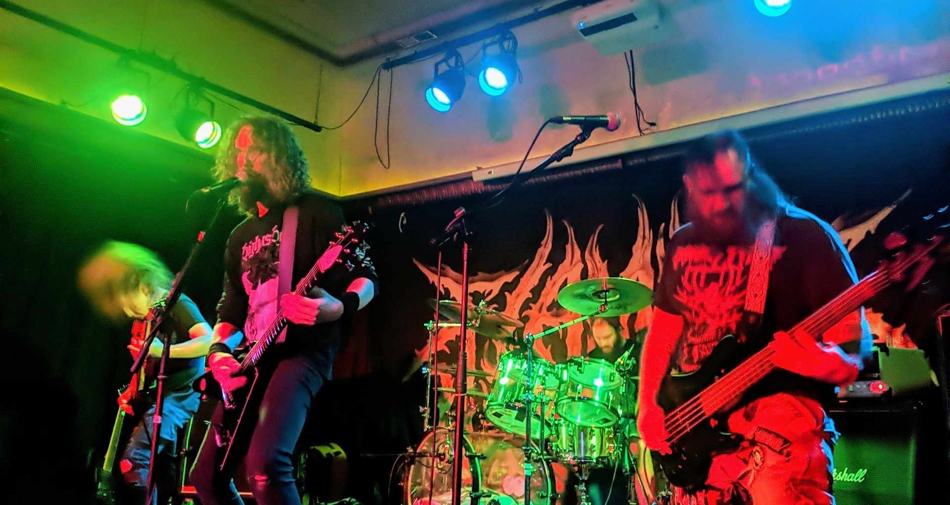 Gig Review: Flaming Wrekage + Astrodeath + Celestial Oath at the Baroque Room, Katoomba