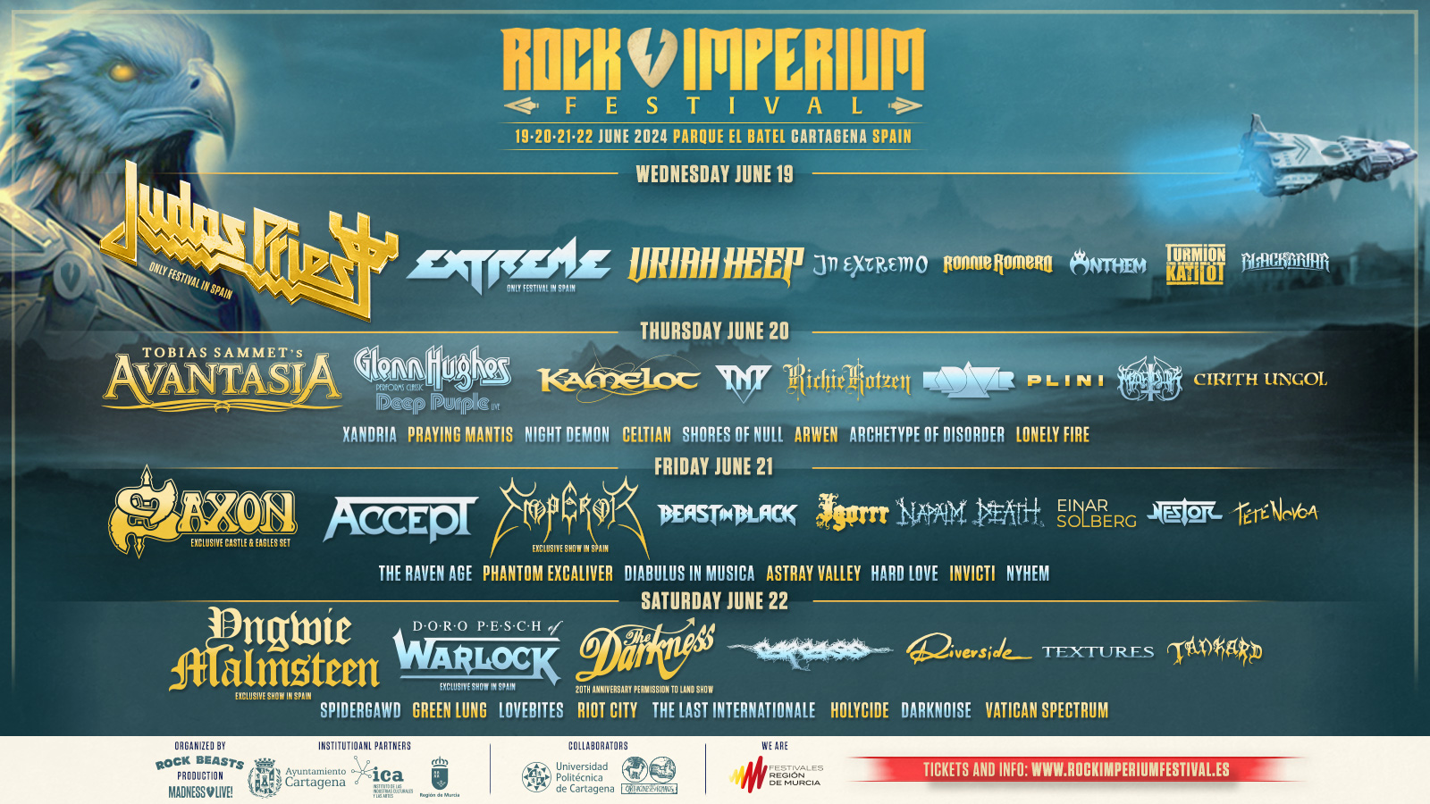 Gig Review: Rock Imperium Festival, Cartegna, Spain