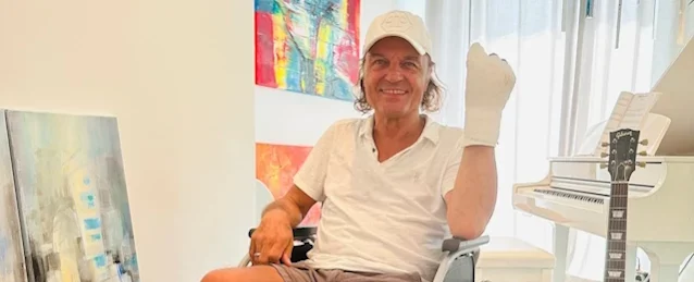 Matthias Jabs is on the road to recovery after accident forces five cancellations