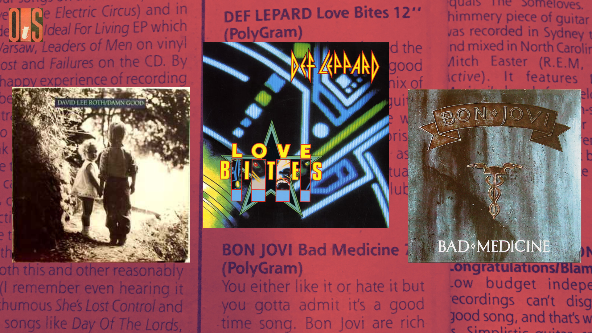 Archive – Single reviews: David Lee Roth, Def Leppard, Bon Jovi