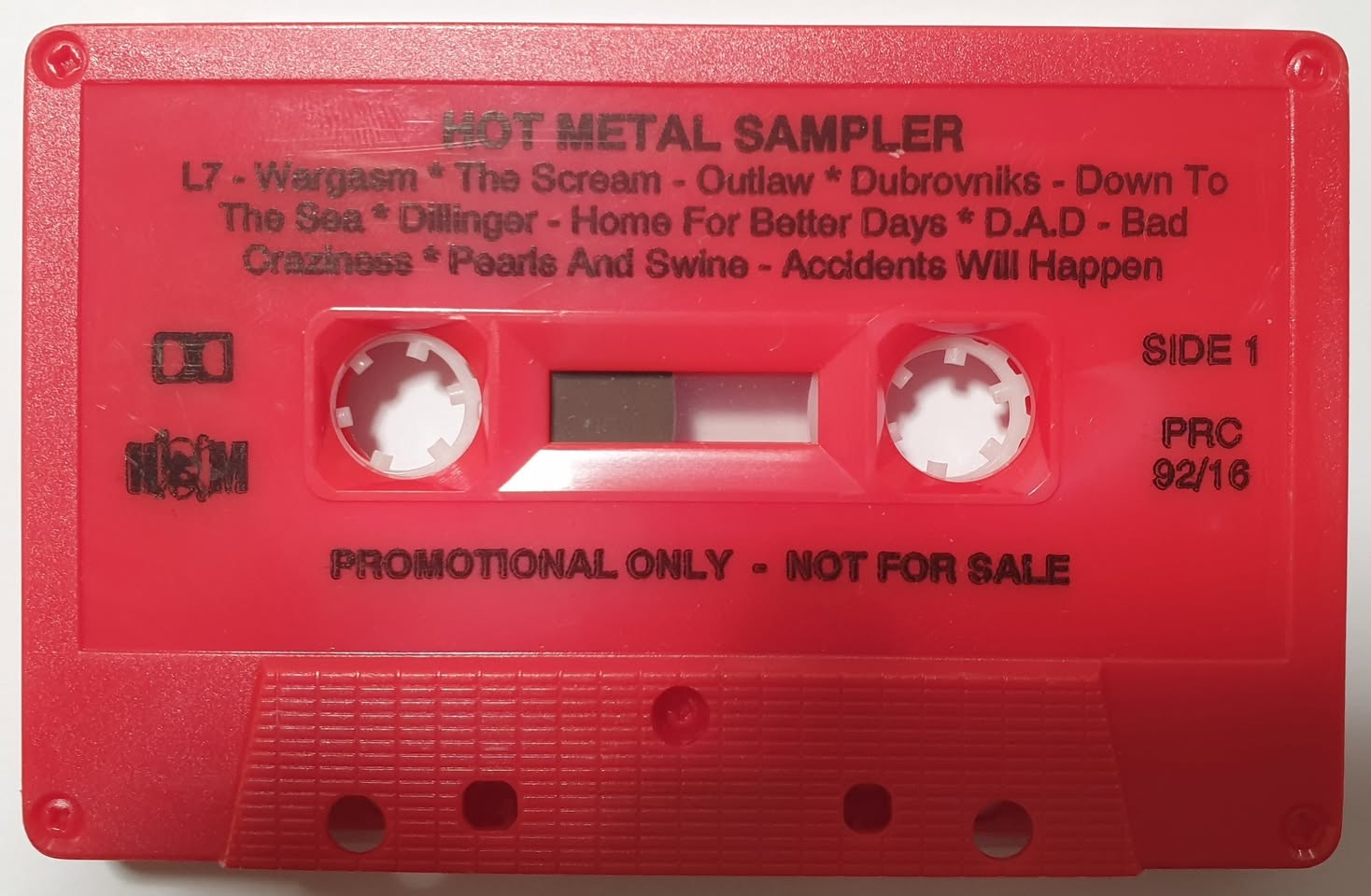 Hot Metal Sampler Cassette 1991 – Hot Metal